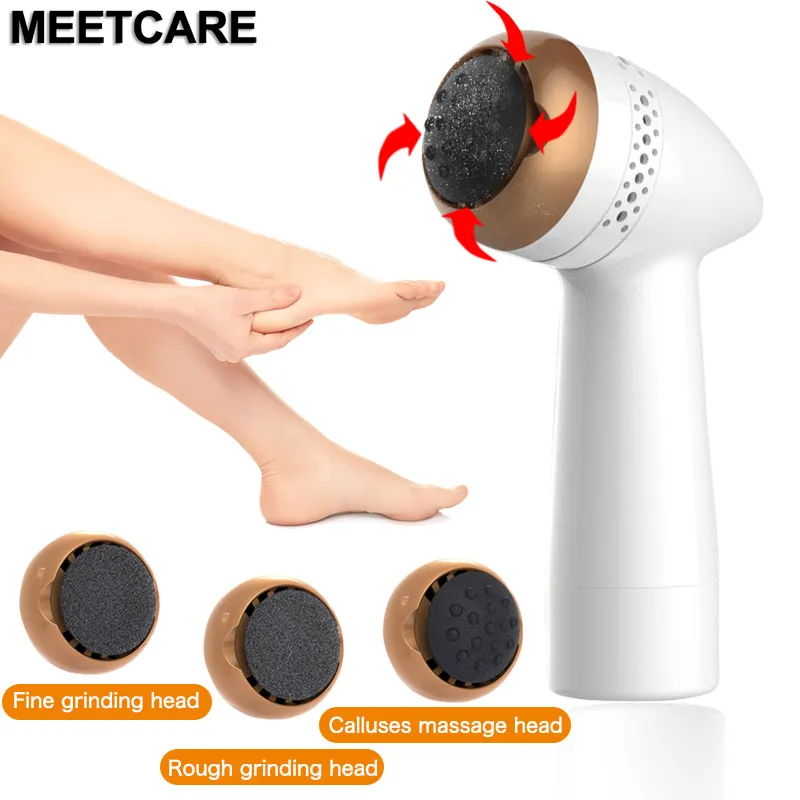 Multifunction Electric Foot Grinder Dead Skin Remover Feet Scrubber Callus Pedicure  Remove Dry Dead Cracked Foot Care  Repair