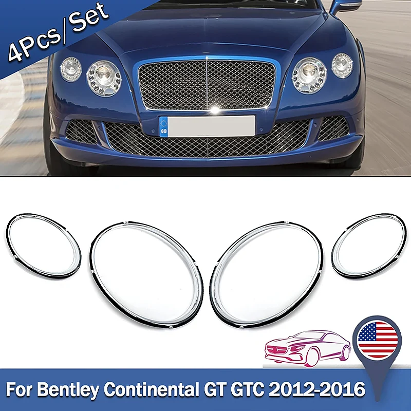 MAGICKIT fit for Bentley Continental GT 2016-2012 paint frame for headlight CAR Accessories TOOLS