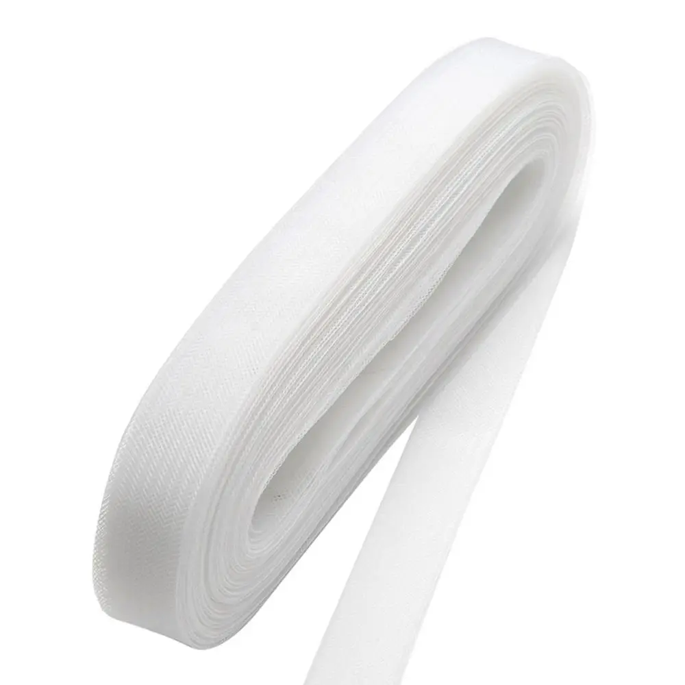 Wedding Dress Reticulum tape Ribbons Mesh Fabric Stiff Polyester Horsehair Braid Braid Fabric