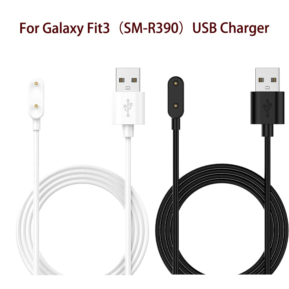 Replacement Charger Intended For Samsung Galaxy Fit 3 Charging Cable 3.3ft USB Flexible Watch Charger Cord Cable Smartwatch