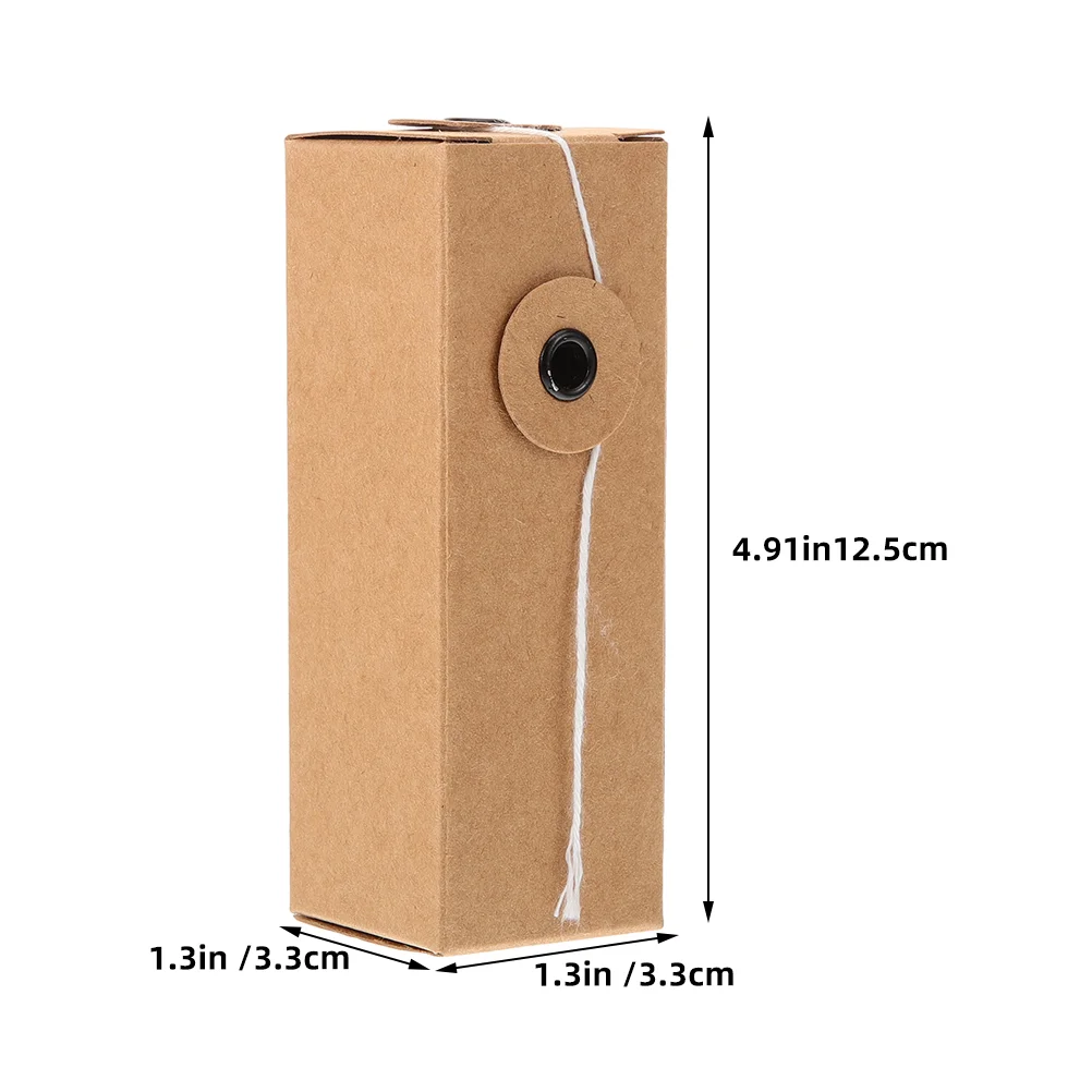 12 個の包装ボックスギフトコンテナラッピングオーガナイザーボックスギフト用口紅ラップラッパー