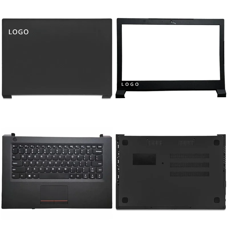 

New For Lenovo V110-14 V110-14AST V110-14ISK Laptop LCD Back Cover Front Bezel Upper Palmrest Bottom Base Case Keyboard Hinges