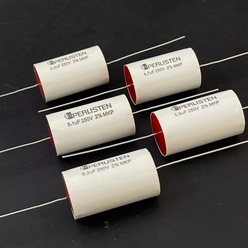 

10PCS/USA 4.3UF 4.7UF 5.1UF 5.9UF 6.2UF 250V Crossover Capacitor