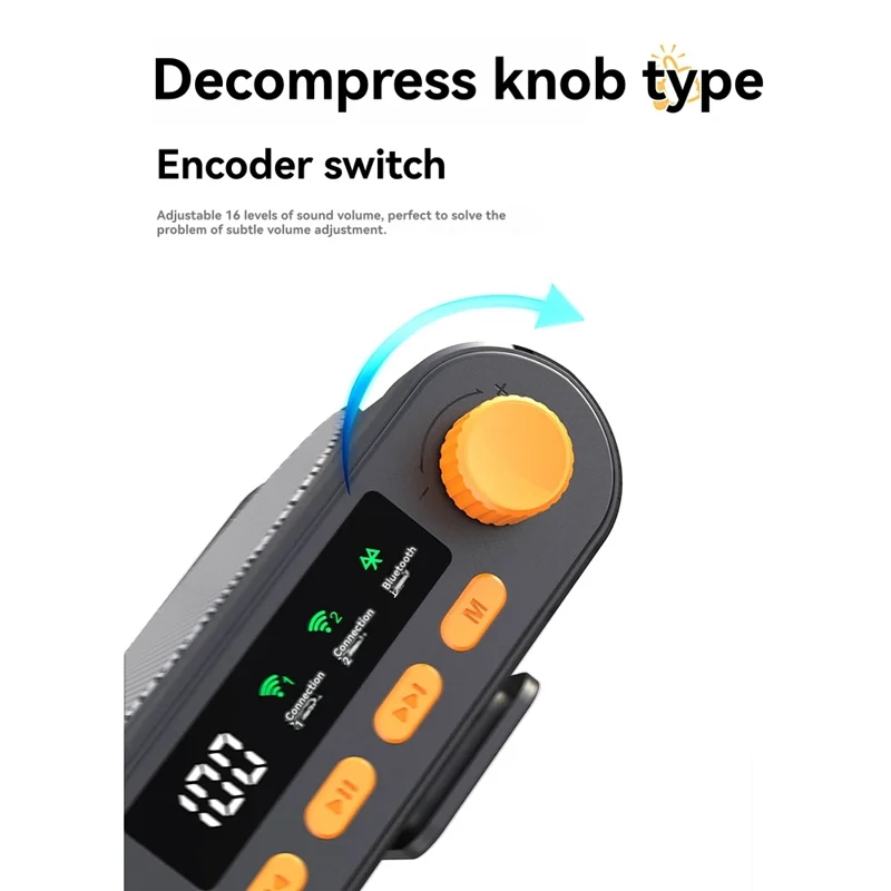 

Wireless Lavalier Microphone Rechargeable Speaker Forclassroom, Meetings, Speeches