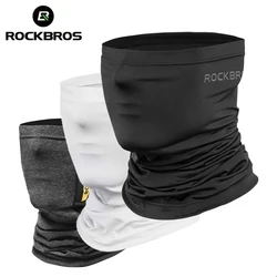 ROCKBROS Cycling Bike Bicycle Absorb Sweat Riding Scarf Bandana Breathable Scarf Neck Gaiter Bike Bicycle Bandana Men Face Mask