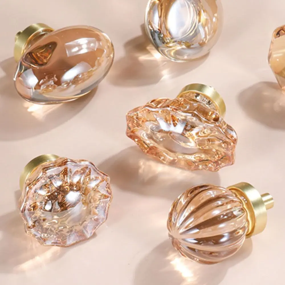 

Crystal 1Pcs Dresser Furniture Handle Kitchen Door Knob Drawer knob Cabinet Pulls Wardrobe Handle