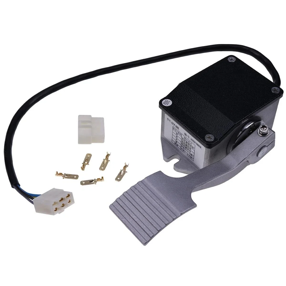 EFP713-0502 Foot Pedal Throttle 0-5K Ohm Linear Resistance For Curtis Electric Golf Cart Accelerator Replacement Part