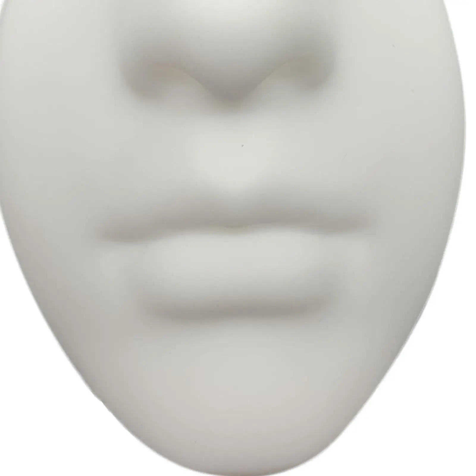 importsportslover Silicone Face Model Part Displays Acrylic Stand Realistic Soft
