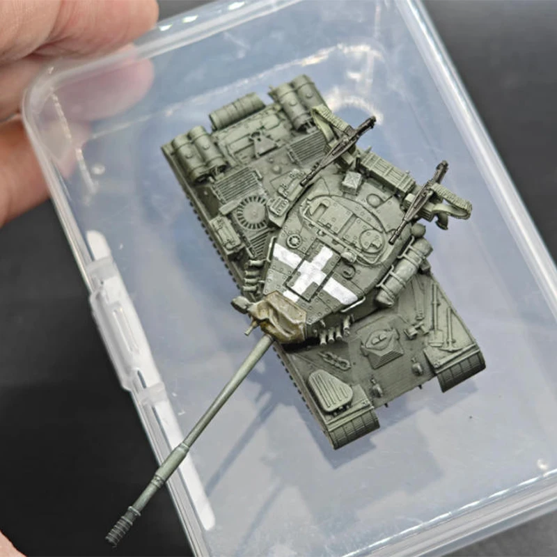 1:144 Scale IS-4 Dual Machine Guns Simulation Resin Track-type Tank Model Static Display Collectible Gift Souvenir Decoration