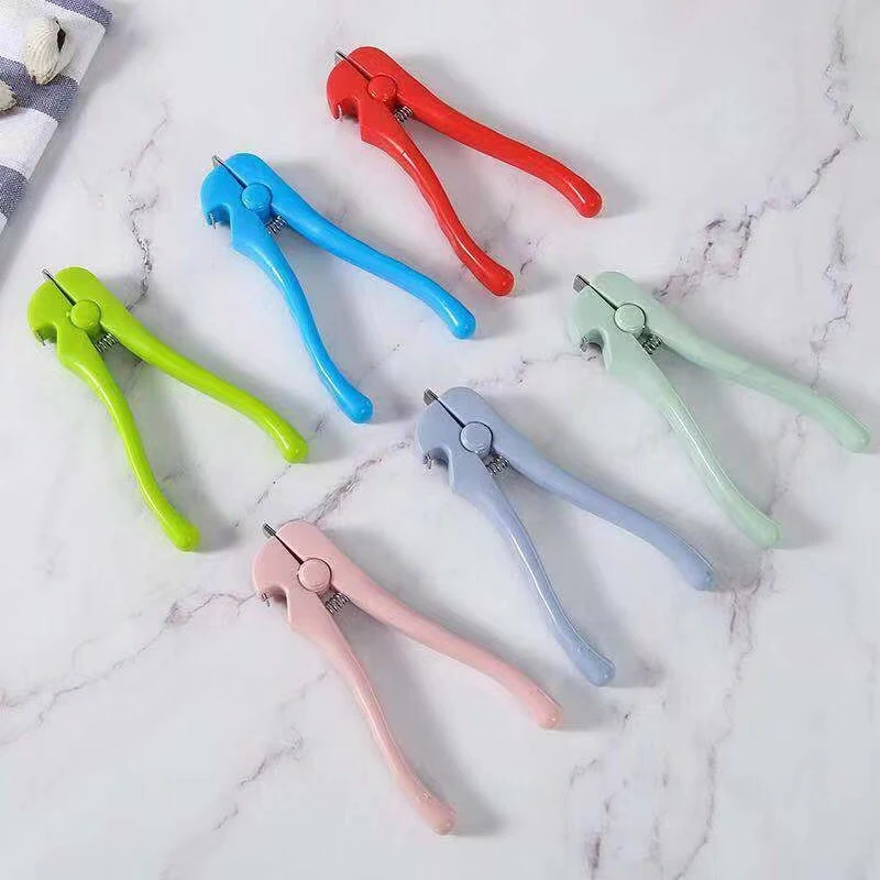 Hot 1Pc Oyster Shell Opener Multifunctional Blood Clam Clip Shellfish Clamps Opener For Clam Seafood Opening Outdoor Tableware