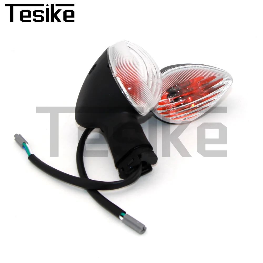 Luz indicadora de señal de giro delantera o trasera para Yamaha FJ09 FZ16 MT01 MT03 MT07 MT09 XSR900 YZFR3, luces de advertencia de giro ámbar