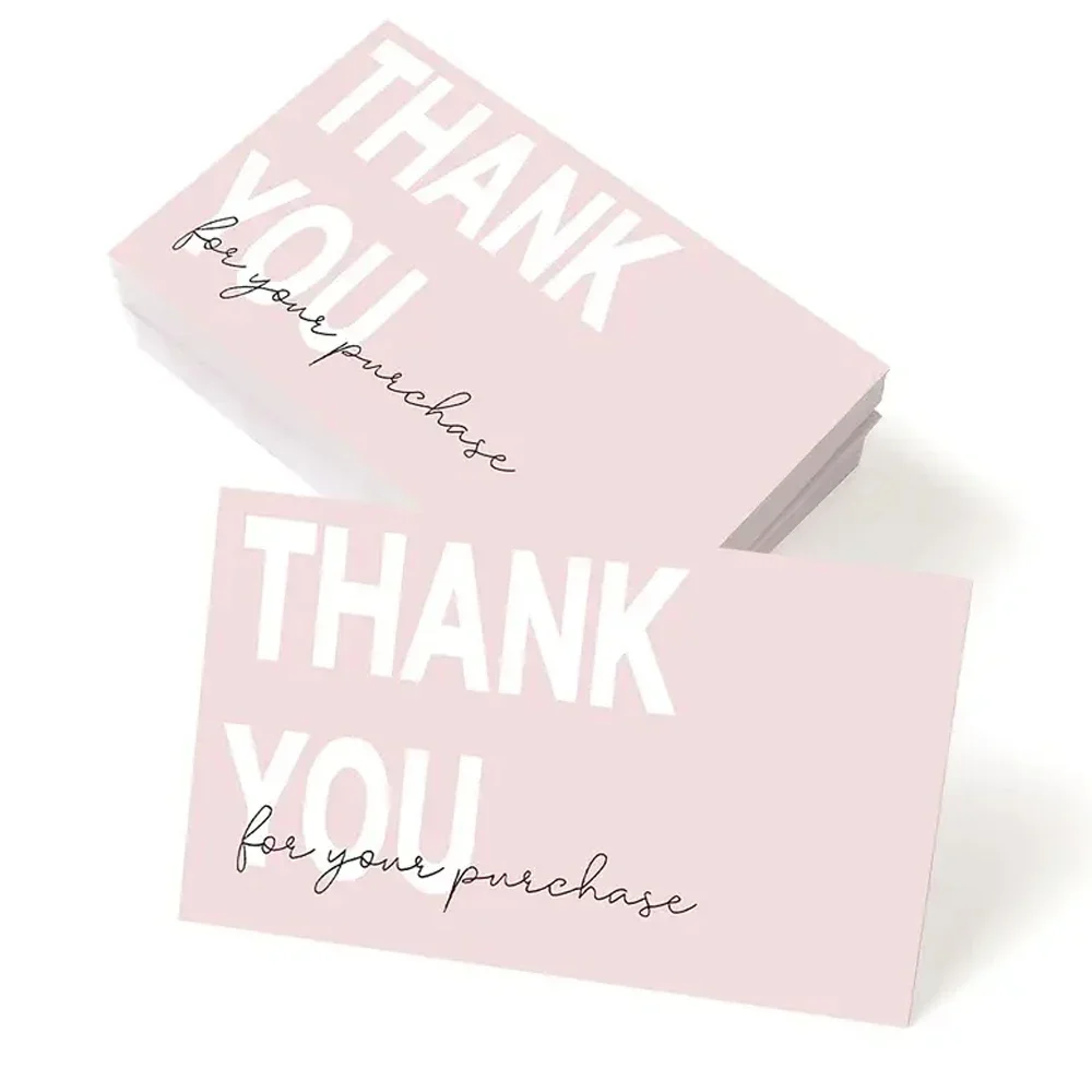 50 Thank You Cards Business Card Orders Thank You Party Cards Support Small Cards Thank You, Wedding Cards, Birthday Parties