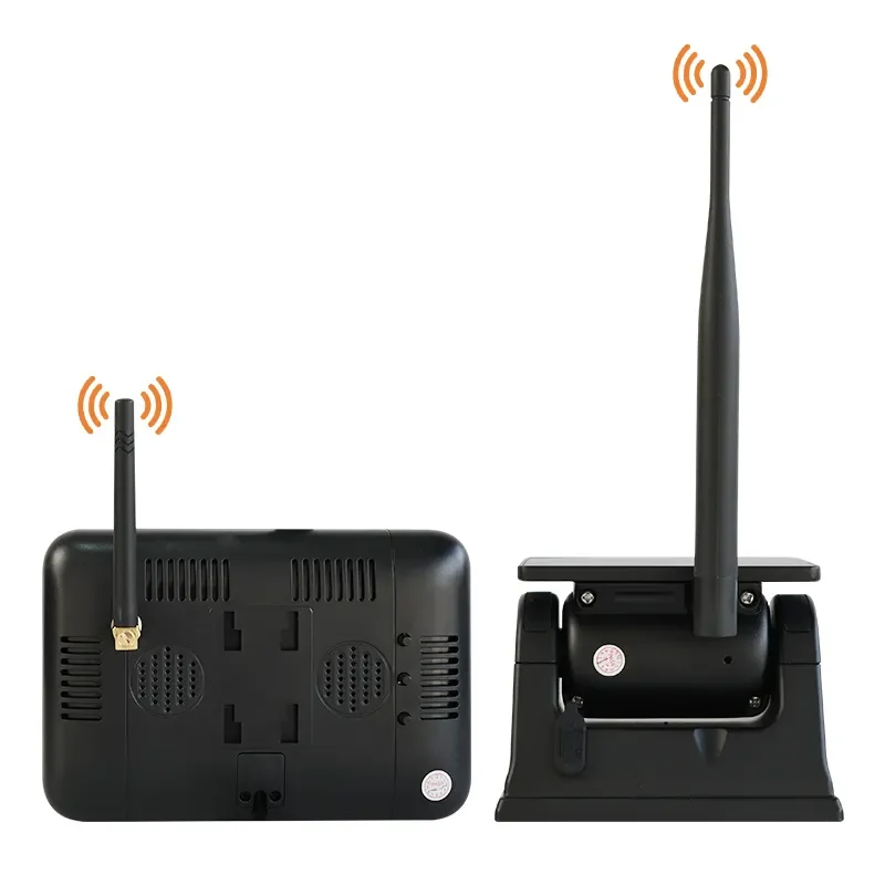 5 Inch Waterproof TFT LCD Monitor with Wifi APP Magnetic Wireless Rear View Camera Multiple Language System for Agriculture