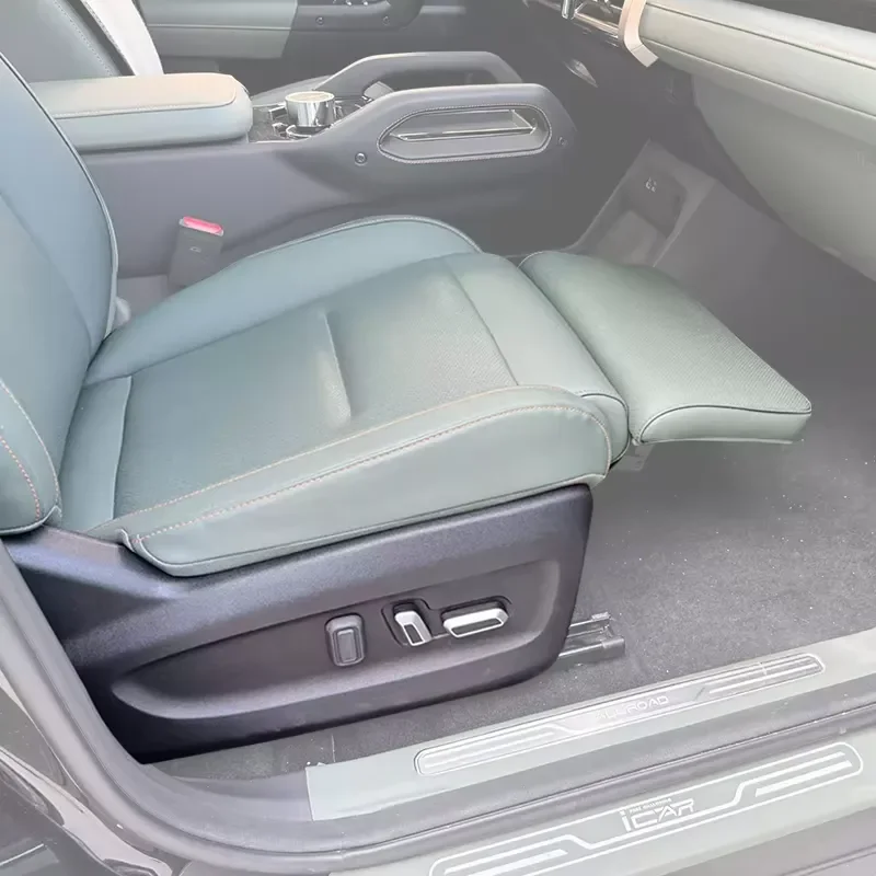Car Interior Upgrade Electric Foldable Passenger Seat Foot Leg Rest Panel For Chery Icar 03 Jaecoo J6 2025 Accessories