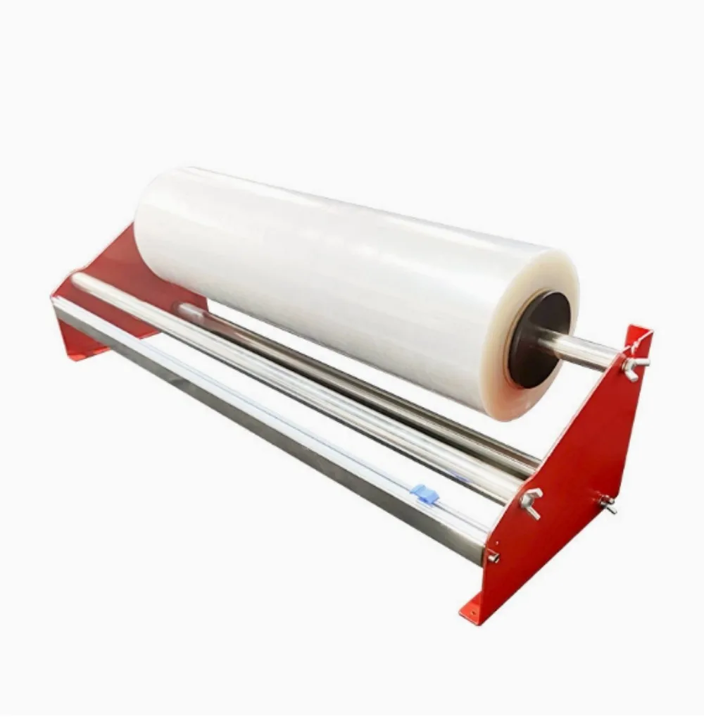 Wrapping Film Packaging Machine Stretch Film Membrane Puller Cuttable Packaging Manual Small-scale Cling Film Packing Support