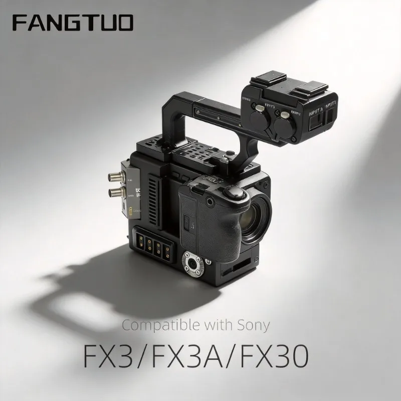 Fangtuo X3V Integrated Cineback Camera Cage Compatible For Sony FX3