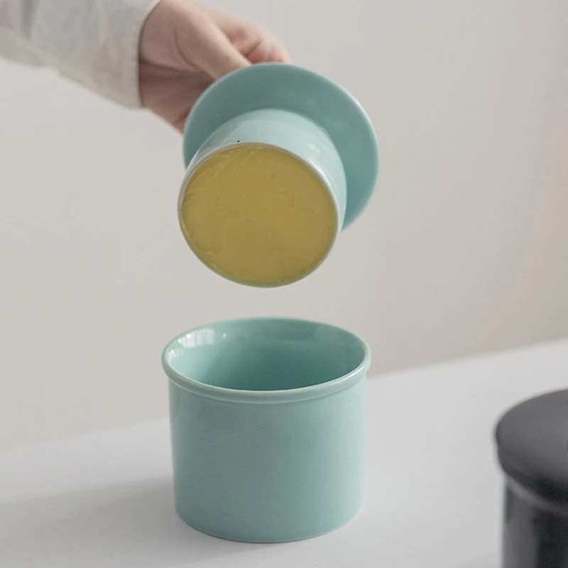 MAKE- Butterdose mit Deckel – Butterbehälter im französischen Stil für verteidbare Butter, spülmaschinenfest, Butter-Aufbewahrungstank