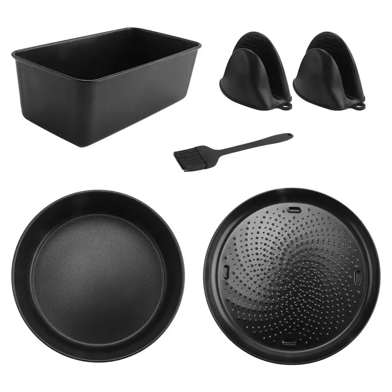 

A21Q - Аксессуары для фритюрниц на 6. 5 QT и 8 QT Ninja Foodi, набор для выпечки в аэрофритюрнице, антипригарное покрытие, можно мыть в посудомоечной машине