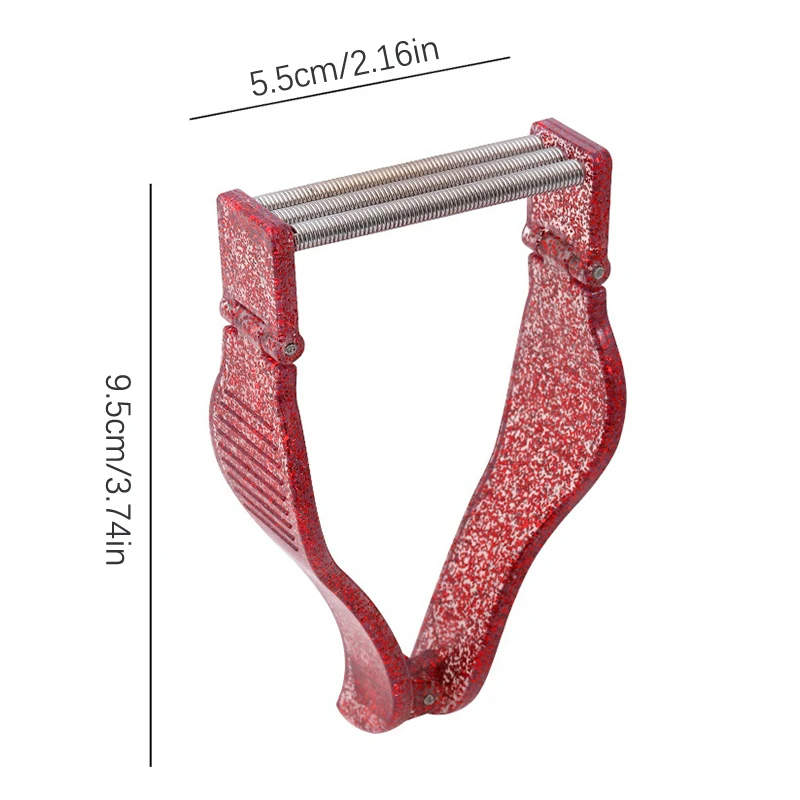 1 Uds. Depiladora Facial, accesorios de herramientas de maquillaje, utensilio para eliminar el vello Facial, depilación Facial Manual para mujeres, depiladora Facial