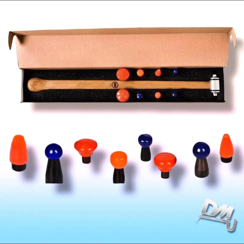 Dent mestre pdr ferramentas paintless dent repair tools multi foxiyonel martelo 8 diferentes dicas ajustáveis