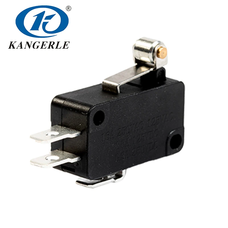 Kangerle self-locking CNC micro-motion limit switch mouse protection motor three-legged pointing light touch travel button