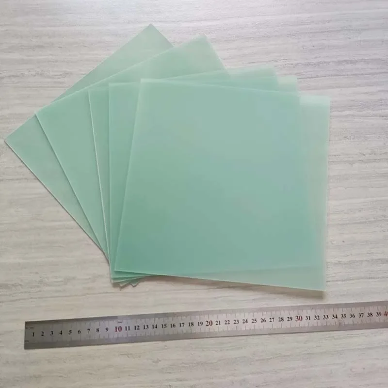 1PCS 235mm FR4 Fiberglass Build Plate, Removable Heated Bed Platform for 3D Printer, Warp-Resistant Print Surface