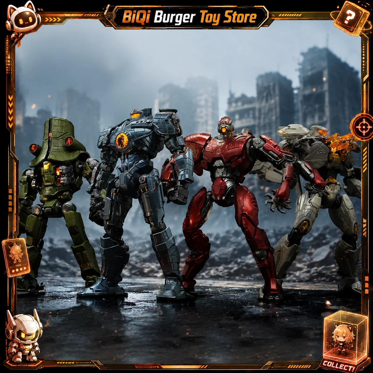 Model Kit Pacific Rim - Nuovo in Stock Empire Sky Studio