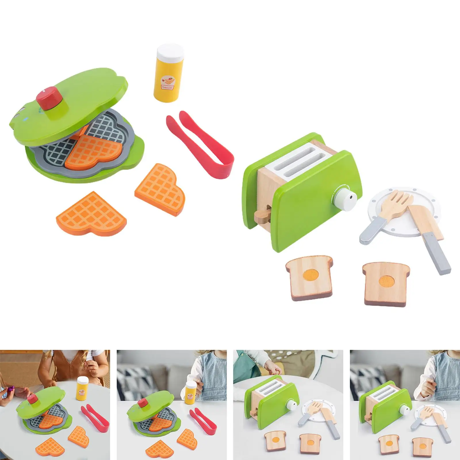 Juguetes de Cocina de Comida, accesorios de cocina, habilidad práctica para niños en edad preescolar