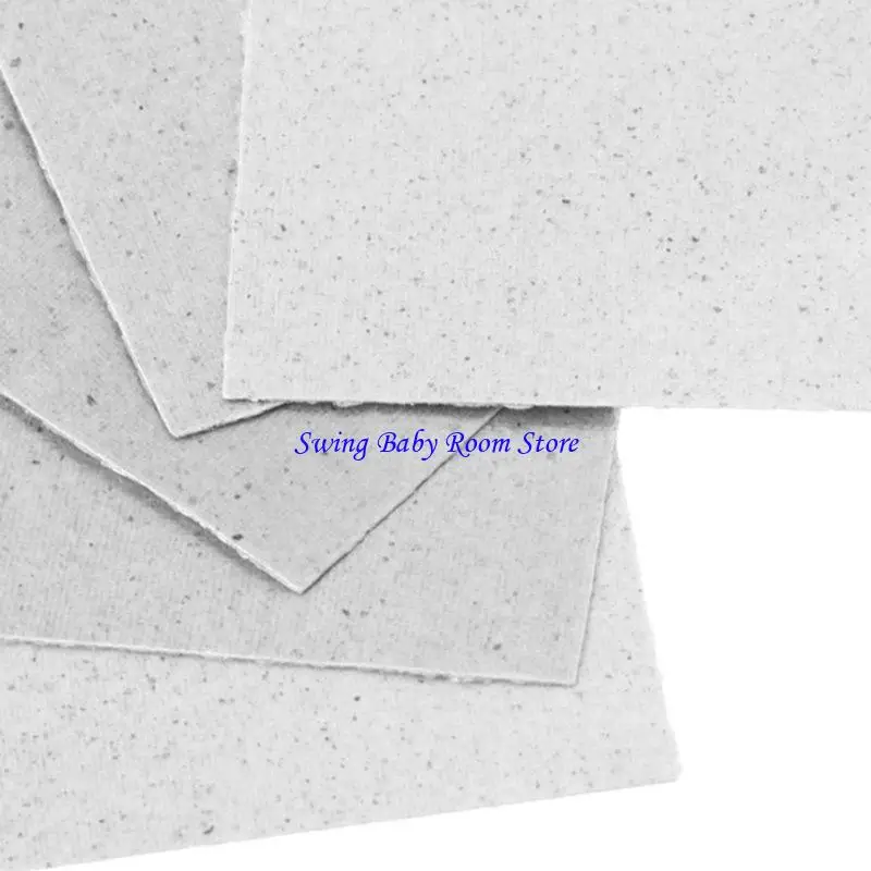 Pacote k1ad 5 folhas mica mica corte reparos eletrodomésticos Parte adequada para microondas secadoras