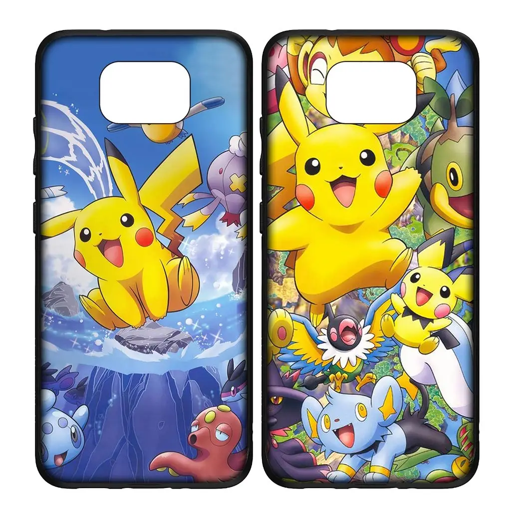 Mewtwo p-pokemons Mew p-pikachu funda de teléfono para Samsung Galaxy S24 S23 Fe Ultra Plus A05 A55 A35 A24 A25 A15 M55 Coque