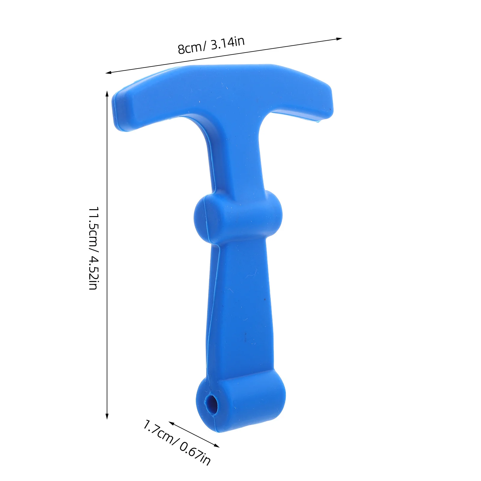 Maniglia a T in gomma universale con chiusura per porta refrigerante isolata da 2 pezzi per la sostituzione del torace del congelatore per pesca da campeggio marino
