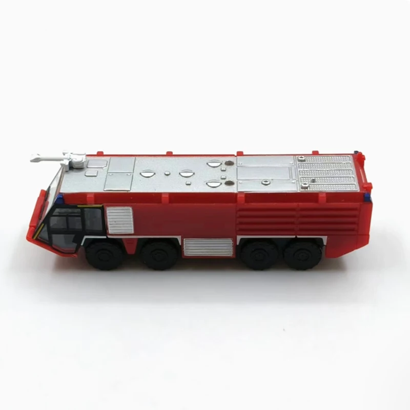 Herpa Diecast 1: 87 Escala Aeroporto motor de bombeiros Modelo de carro de liga vintage Decoração estática Brinquedos colecionáveis para presente