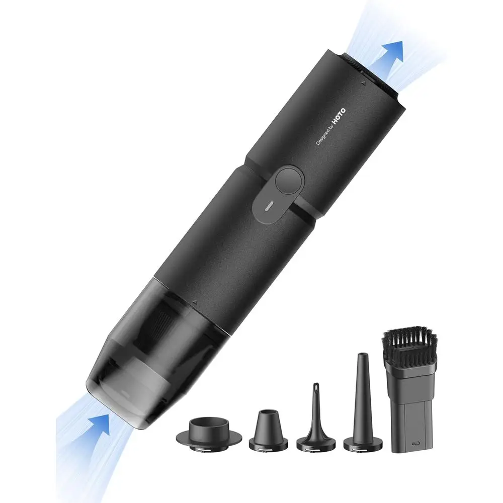 

Portable 15000Pa Suction Mini Vacuum Cleaner for Desk, PC, Keyboard, and Coffee Station Cleaning