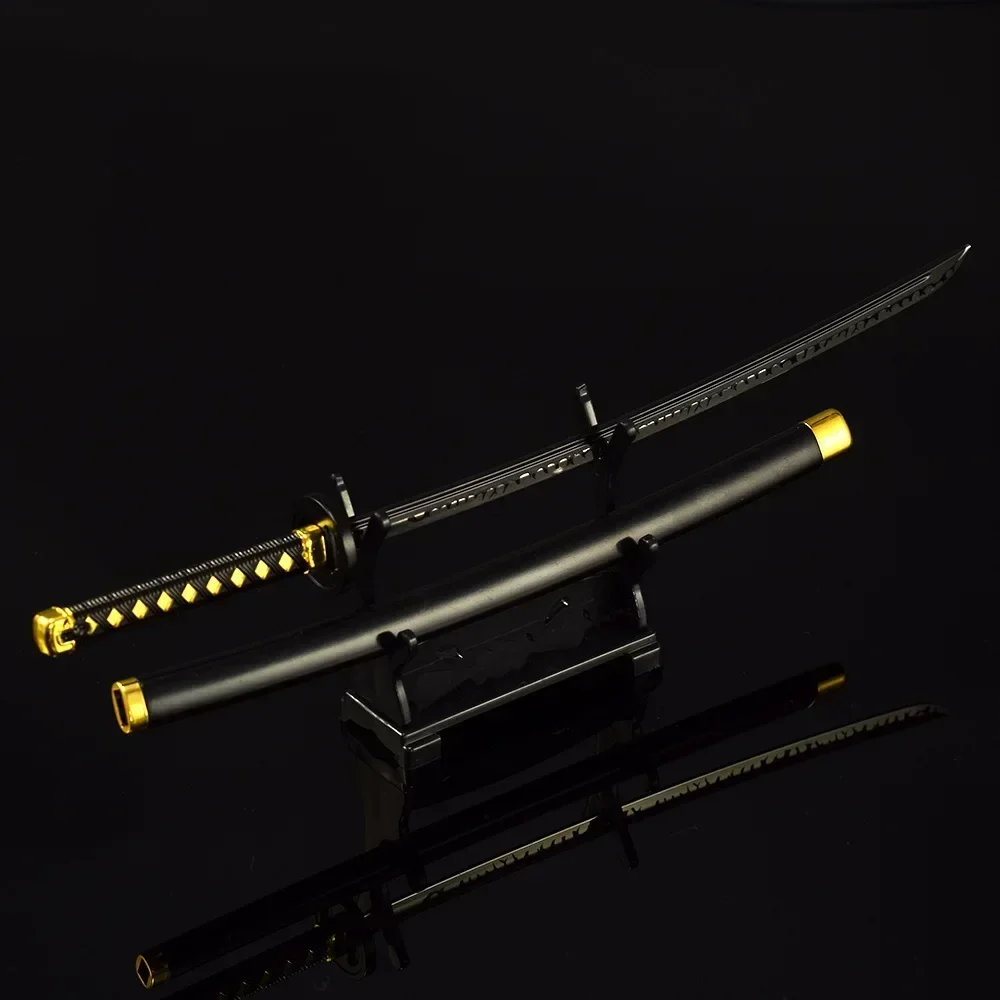 25 cm/9.84in Spada Da Formazione Rurouni Kenshin Periferiche Del Film Katana Cosplay Metallo Samurai Arma Modello Regalo di Festa Giocattoli All'aperto