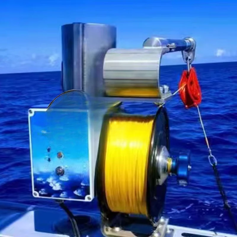 12volt 24 volt fishing LongLine Hauler marine winch Hydraulic fishing net transporter fishing