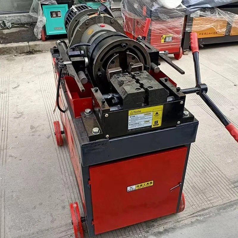 Two Rollers Automatic Thread Rolling Machine High Precision Thread Roller Machine For Round Bar Thread Machining Work