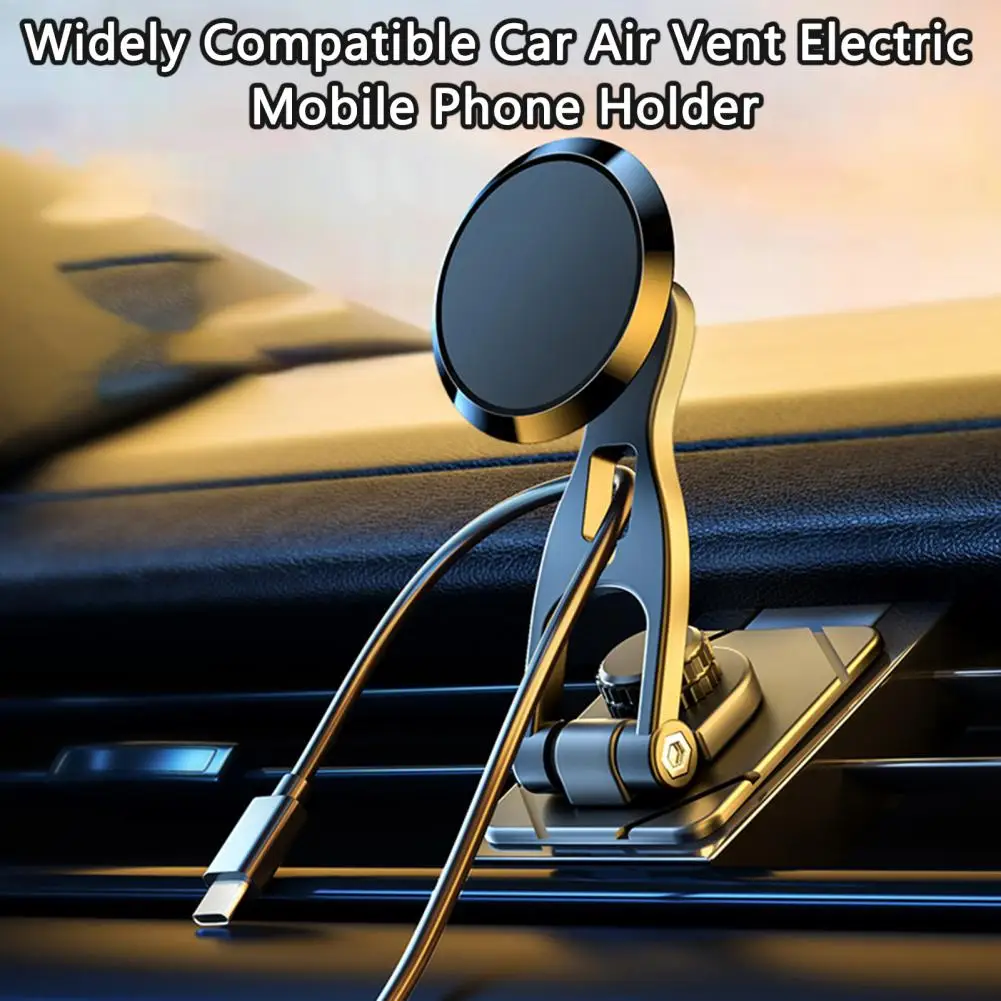 

Mobile Phone Bracket Practical Foldable Wide Application Free Angle Adjustment Universal Sucker Car Phone Holder Phone Supply