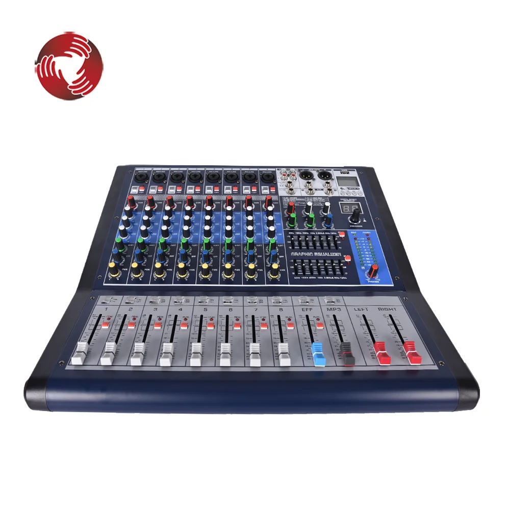 Hot-selling USB inputs mixing console audio power mixer