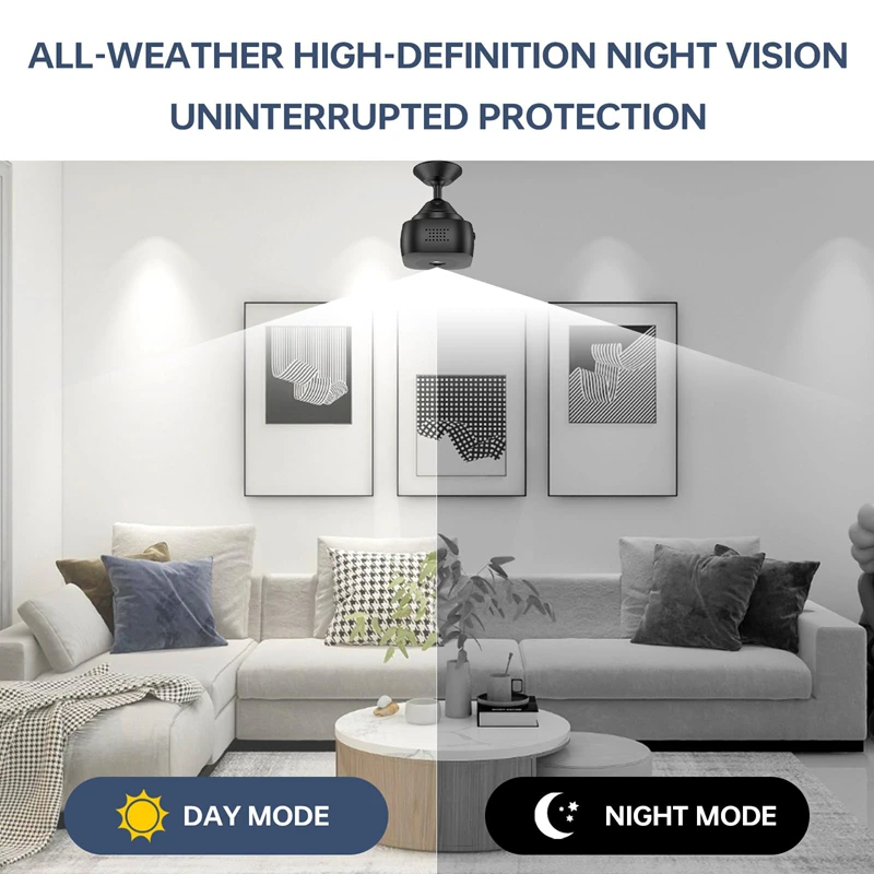 4K Mini-Kamera WiFi IP/AP Fernüberwachung Tragbarer mobiler Erkennungs-Camcorder Smart Home Surveillance Sicherheitskamera 2025, NEU