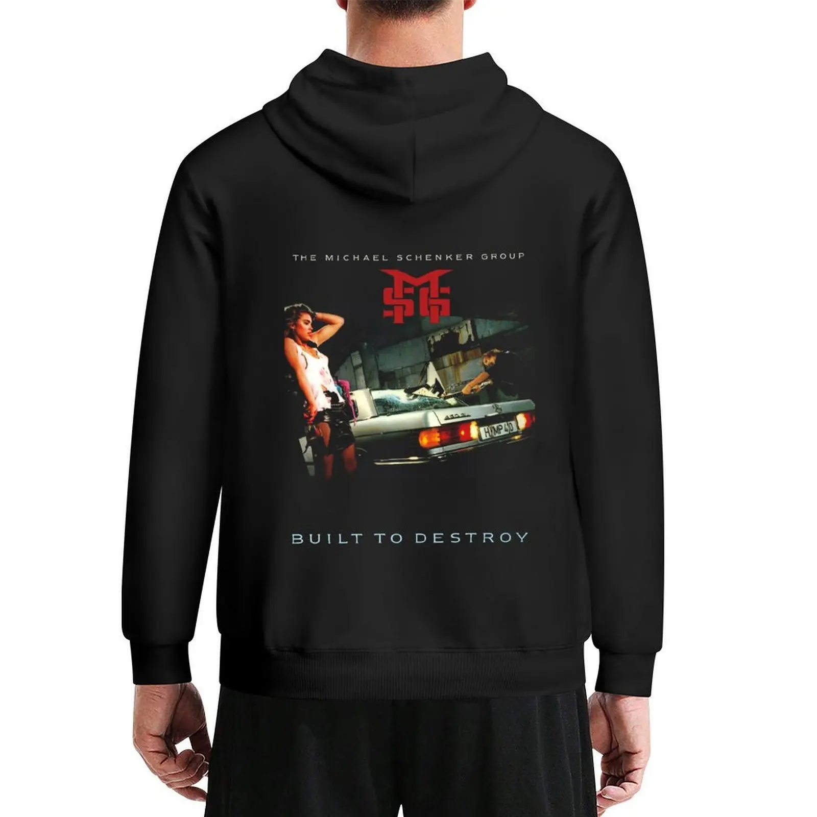 

HARD ROCK LEGEND!!! MSG Hoodie mens clothing aesthetic clothing korean style clothes graphic t shirts men hoodie