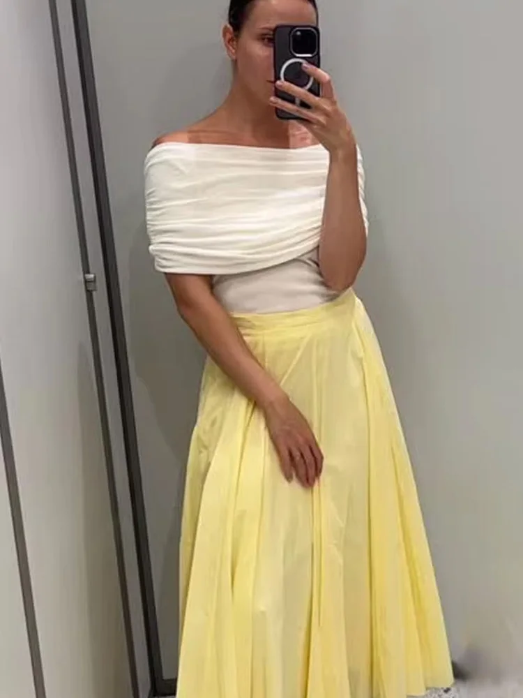 

HH женские летние шикарные тонкие вязаные топы с разрезом на шее и складками, украшенный пуловер, женские новые модные белые топы, модные