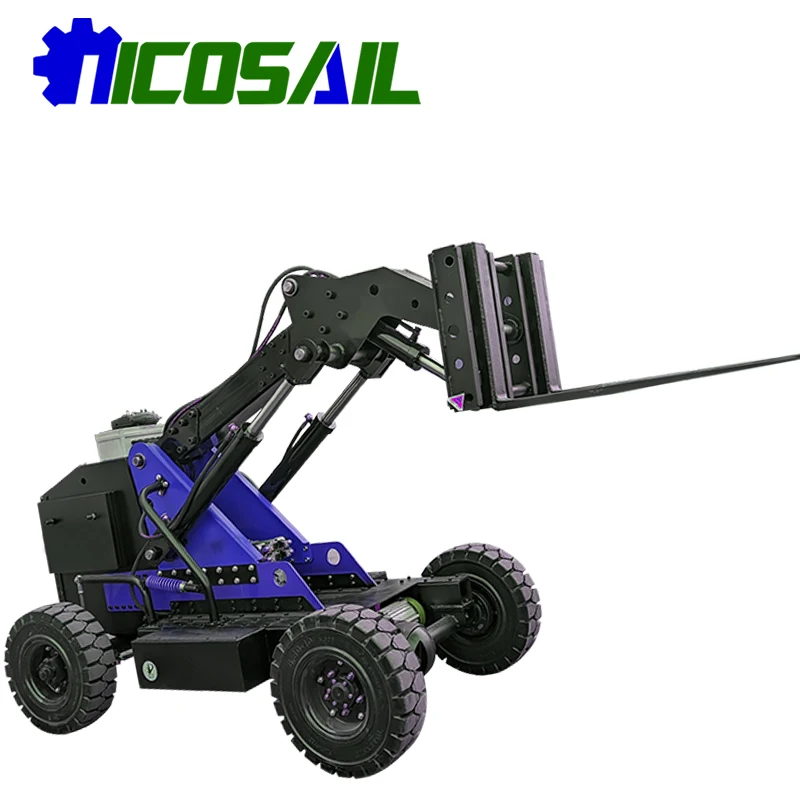 

Tank forklift small logistics warehouse station driving warehouse four-wheel handling for sale