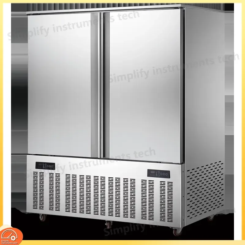 Portable Blast Freezer Multi-Climate Cooling System Large Capacity Freezer for Home Commercial Use Fast Freezing
