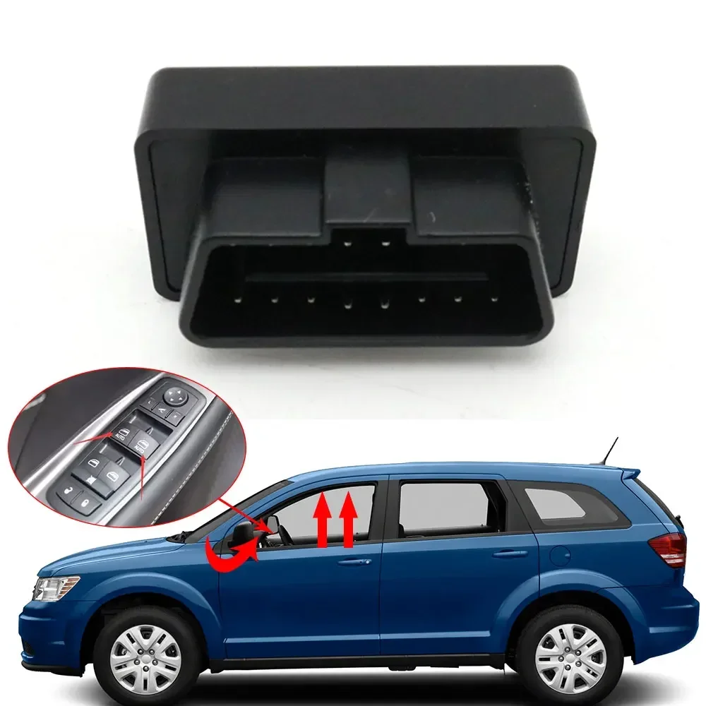 

Power 2 Auto Switch Window Closer Lifter Rearview Mirror Folding Module For Dodge Journey For Fiat Freemont For Lancia Thema