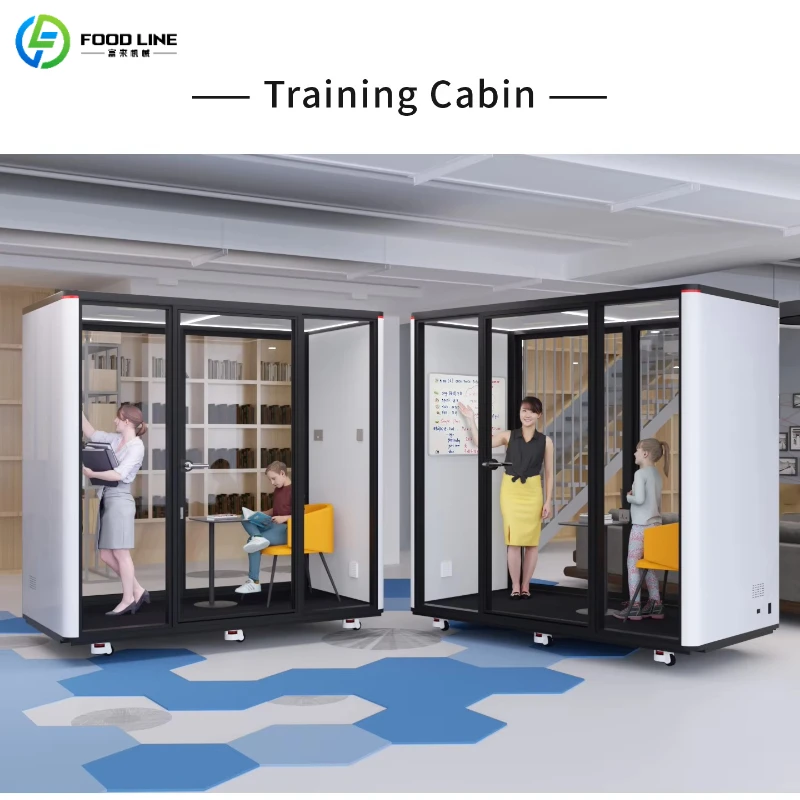 Customized Movable Soundproof Chamber Acoustic Office Pod Portable Soundproof Cabin for Office Live Streaming Recording Studio