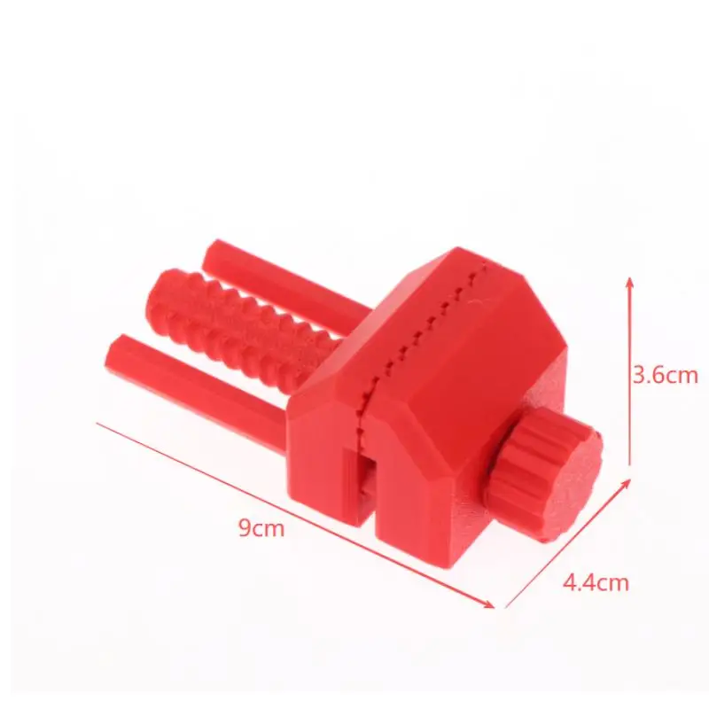 Mini Vise Klem Kecil dengan Tinggi yang Dapat Disesuaikan dan Basis Kokoh untuk Penjepit Miniatur, Pembuatan Model, Perbaikan Elektronik, Bengkel Hobi