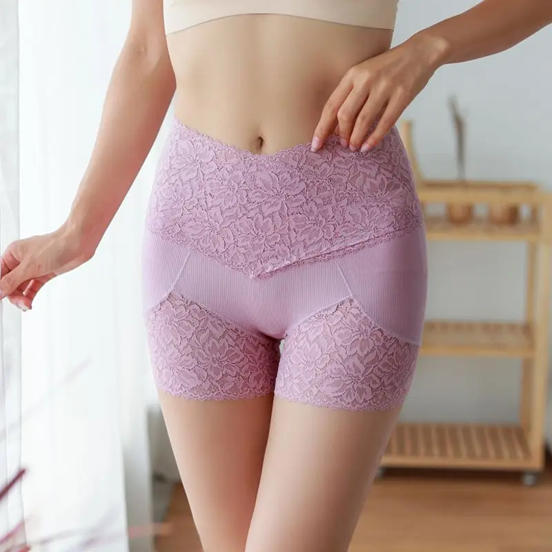 Leggings Women High Waist 6 Colors Sexy Breathable Simple Thin Summer Lace Slim Fashion Leisure All-match Tender Elegant Female