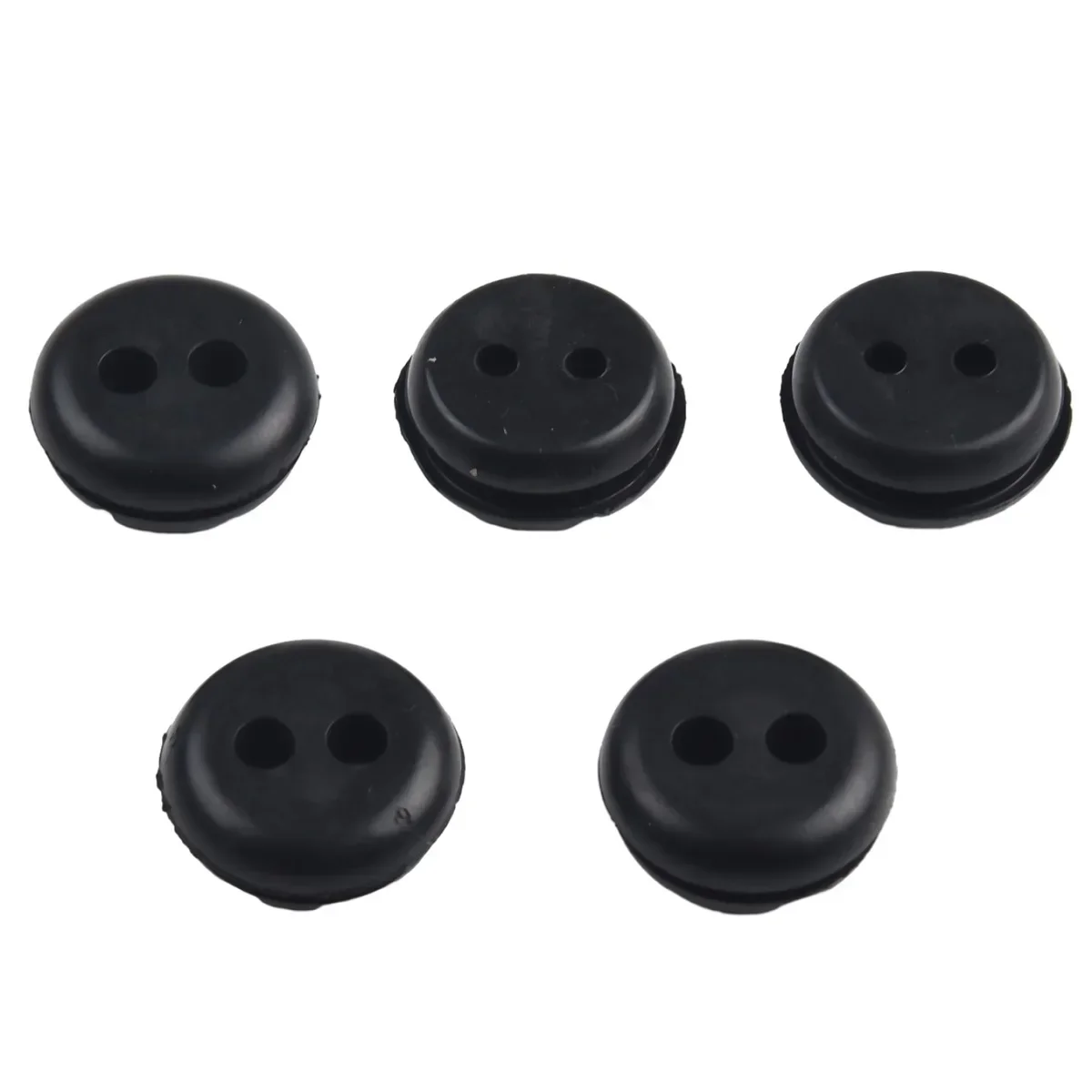 5pcs 2 Hole Fuel Gas Tank Grommet Replacement For Stihl Hon Da Trimmer Lawn Mower Fit For Trimmers Brush Cutters Blowers