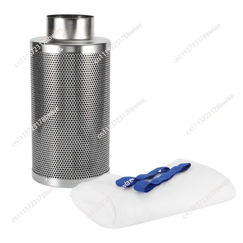 Activated carbon air filter for hydroponic plant grow tent - cartridge style