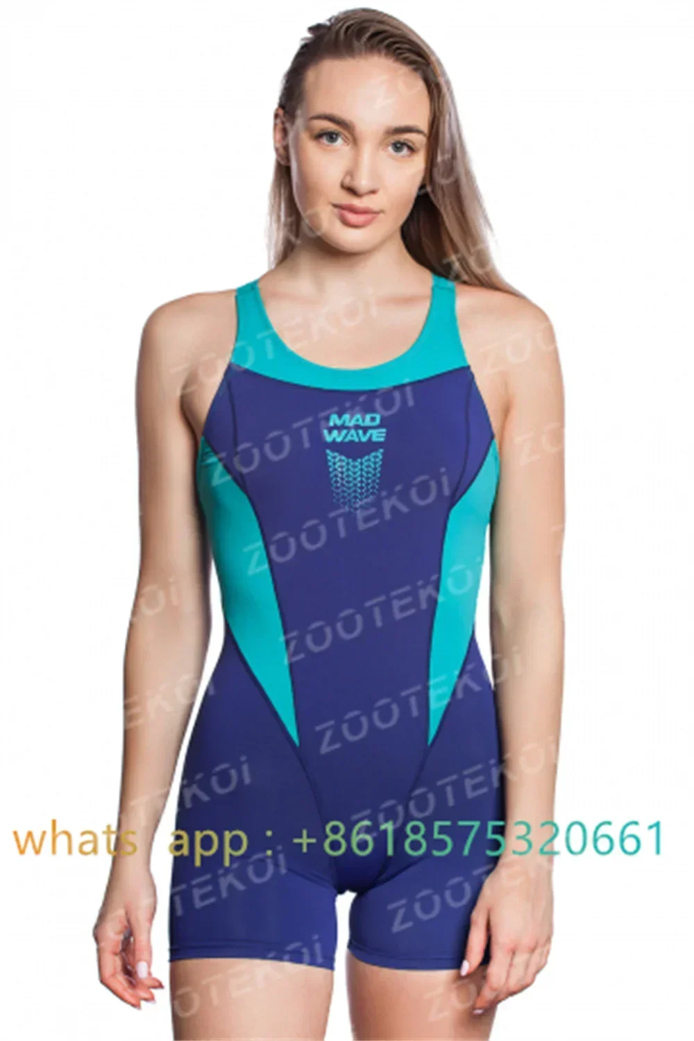 Madwave One-piece Jumpsuit Sports Swimsuit Open Back Meets The  Ergonomics Swimsuit Pro Functional Training Swimsuit Bodysuit